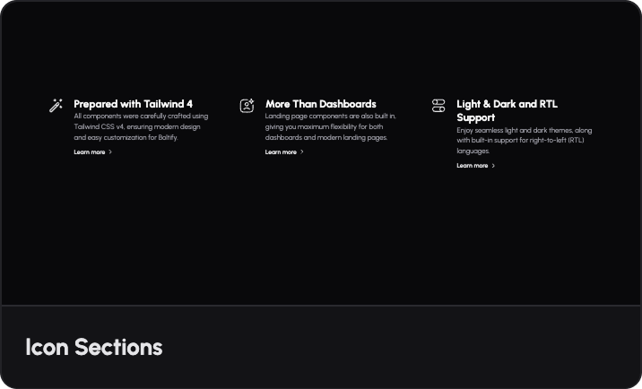 Boltify React | React Tailwind Admin & Landing Pages Template [React 19]